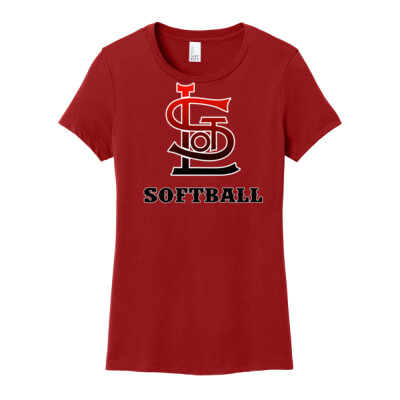Red or White Ladies T-Shirt  Thumbnail