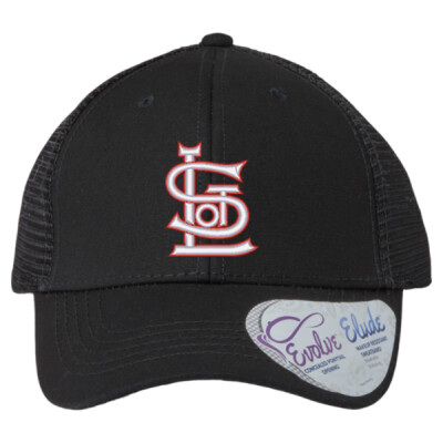 Ladies Ponytail snapback hat - 3D embroidered logo Thumbnail